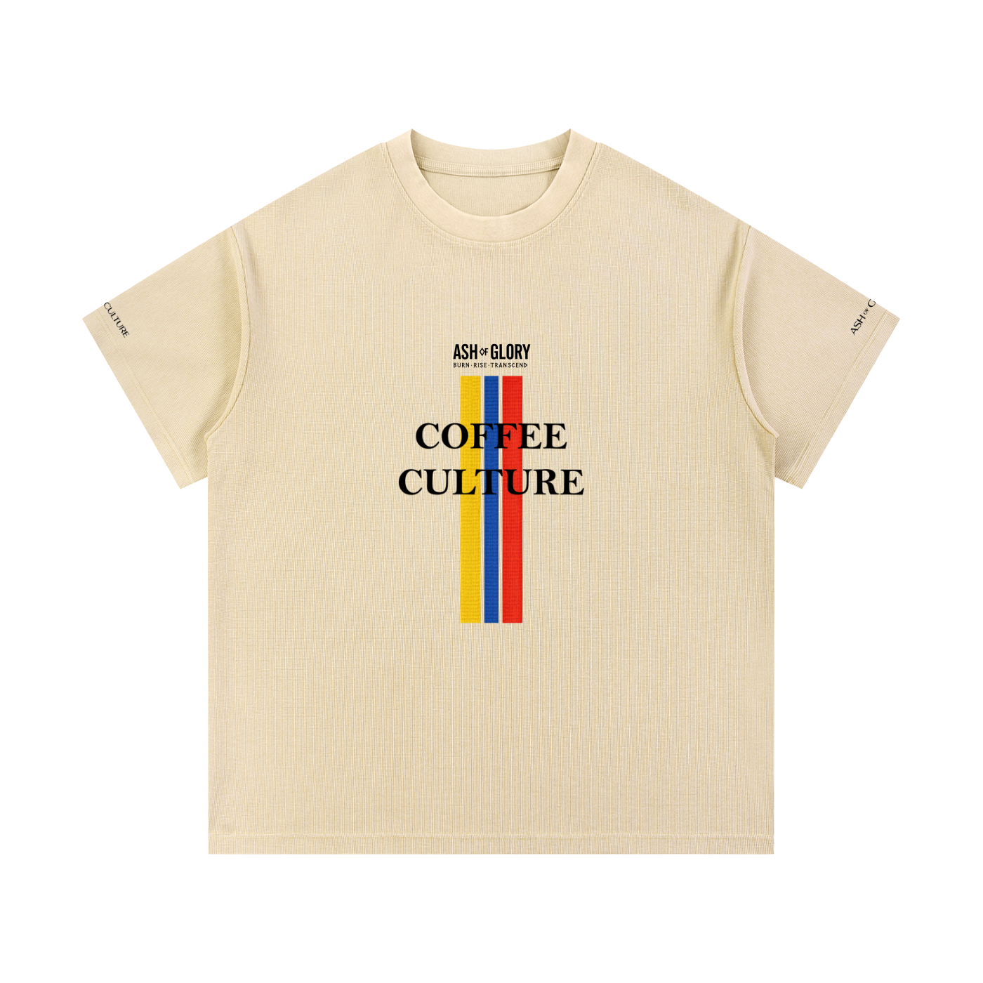 Mineral Wash Waffle Knit T-Shirt