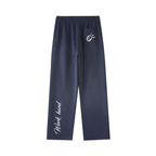 Vintage Washed Gradient Straight-Leg Sweatpants