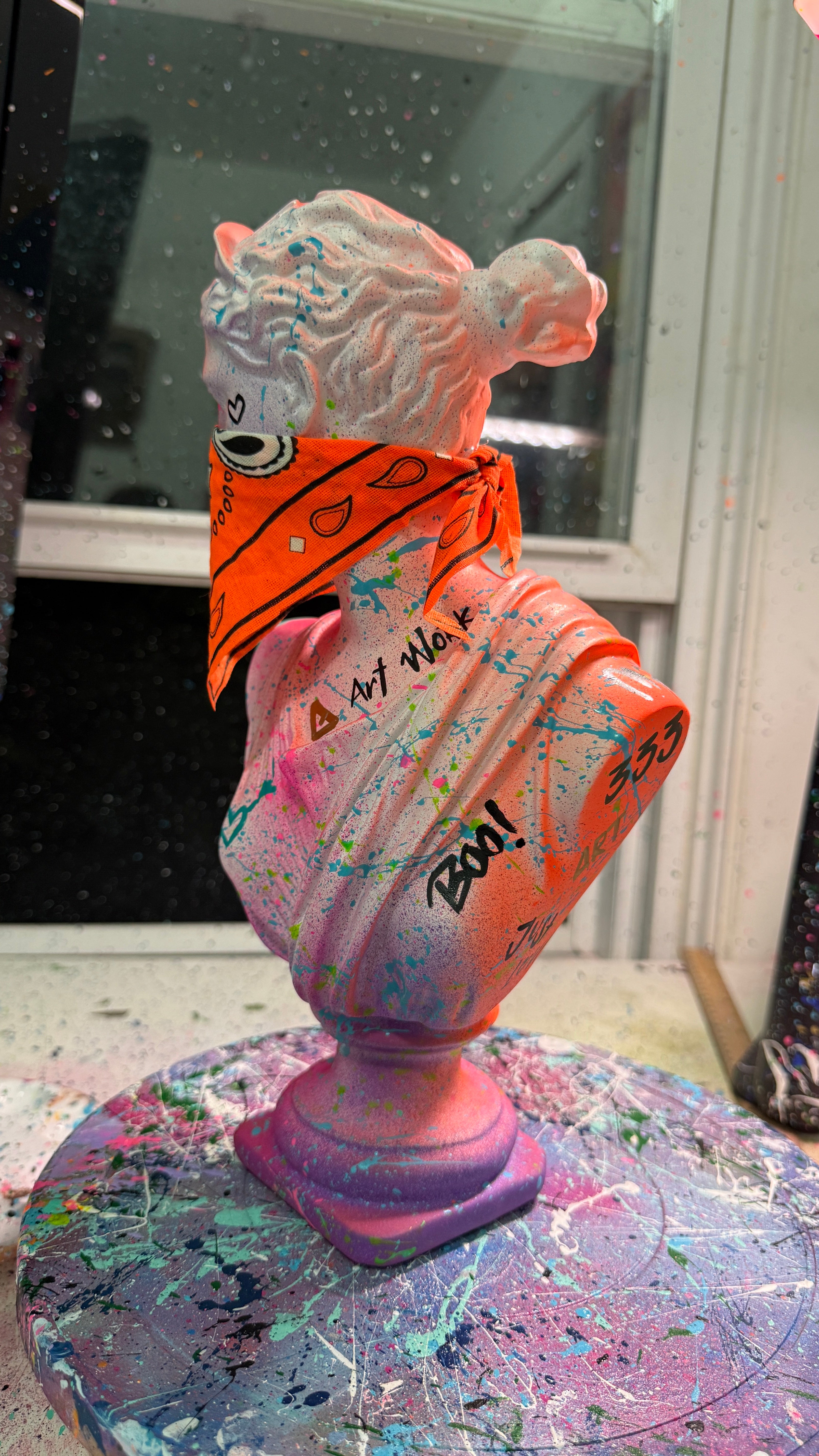 Arte Urbano Renacido - 

Bust Bandit One of One