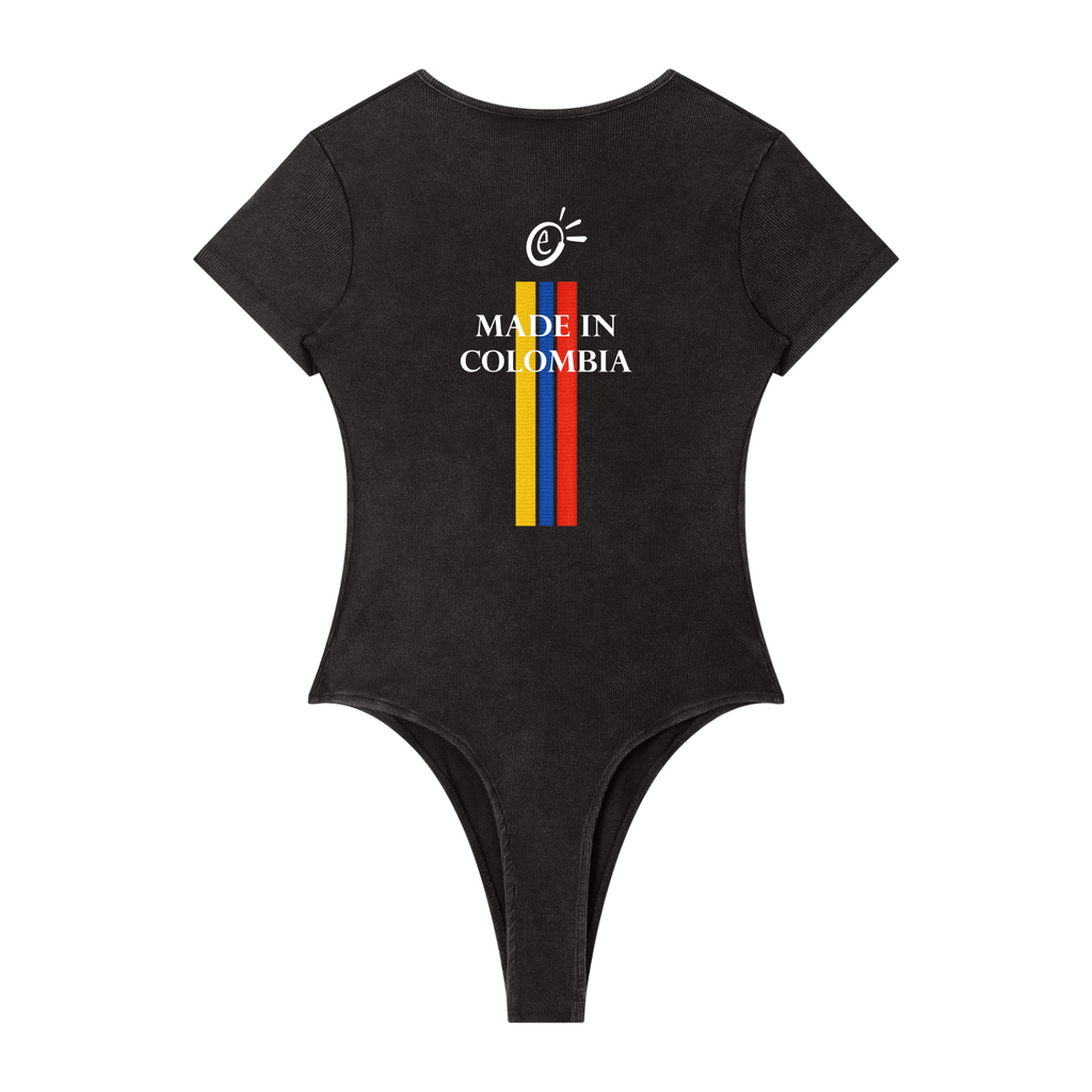 Women's Mineral Wash Crewneck Bodysuit