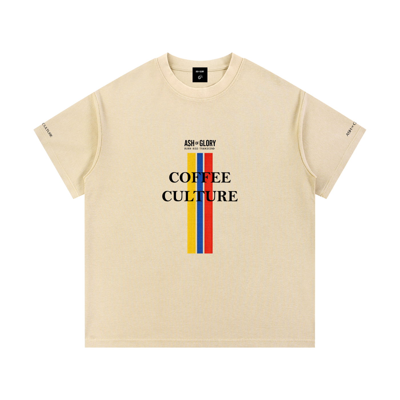 Mineral Wash Waffle Knit T-Shirt