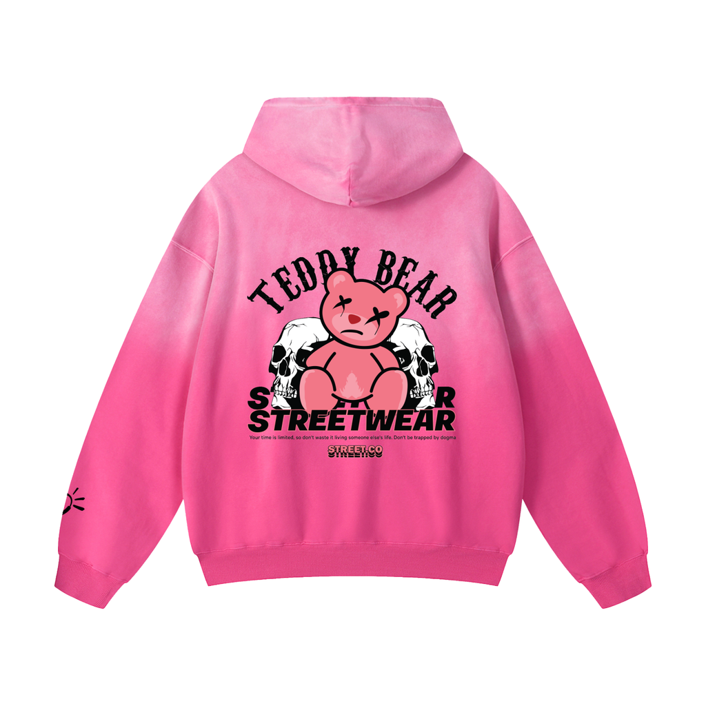 Heavyweight Sunfade Oversized Hoodie - 4 diffetent Colors