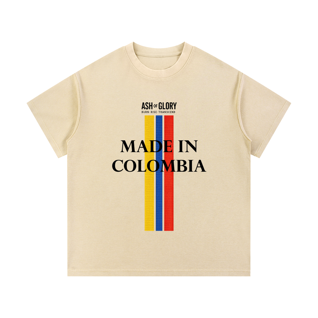 Mineral Wash Waffle Knit T-Shirt