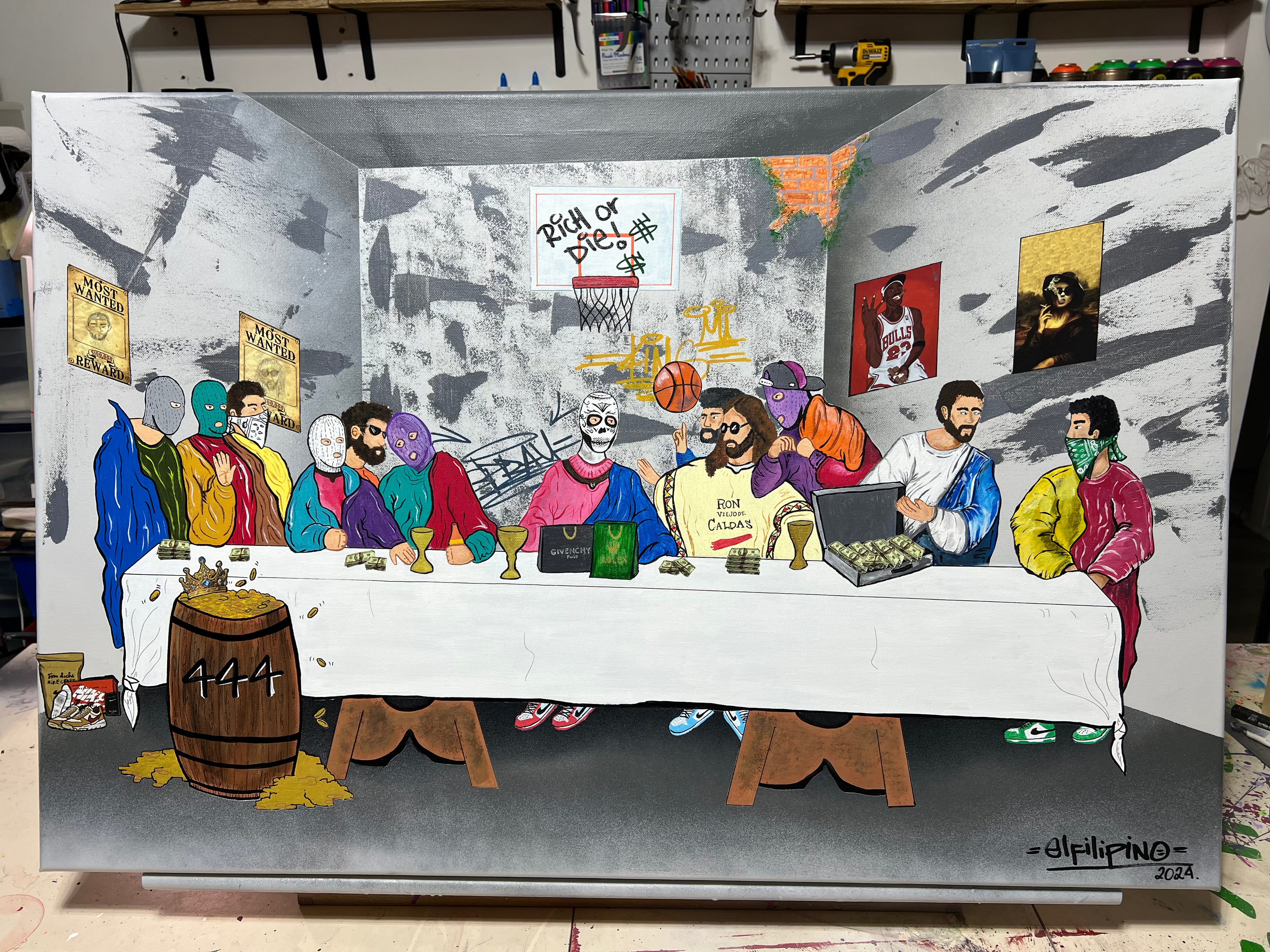 Ultima Cena Gangster Style.