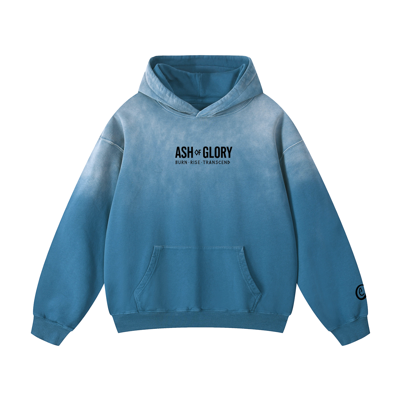 Heavyweight Sunfade Oversized Hoodie - 4 diffetent Colors