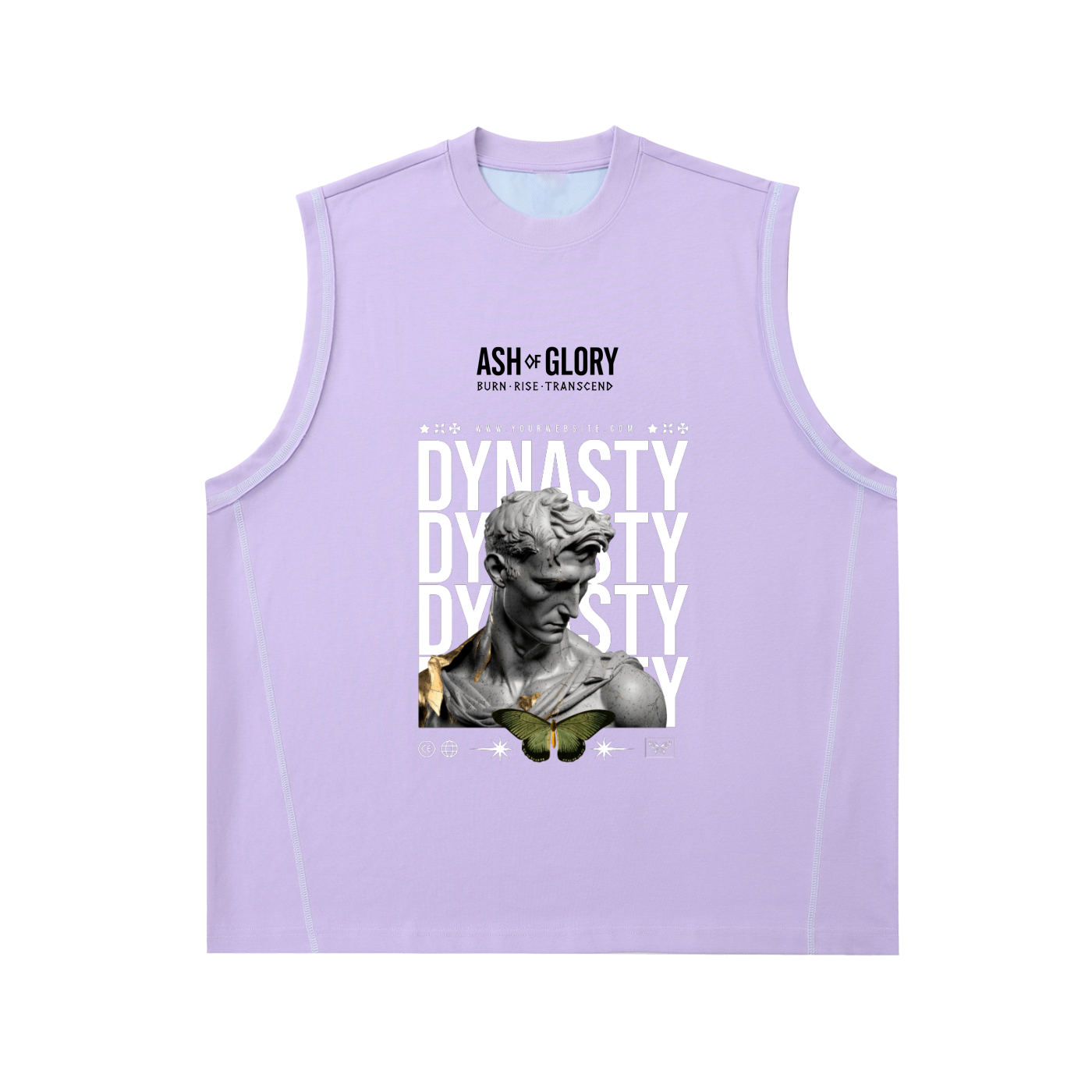 Contrast Panel Cooling Performance Tank Top