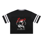 Taped Mesh Boxy T-Shirt
