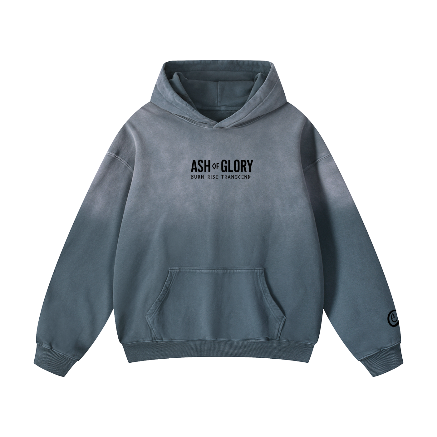 Heavyweight Sunfade Oversized Hoodie - 4 diffetent Colors