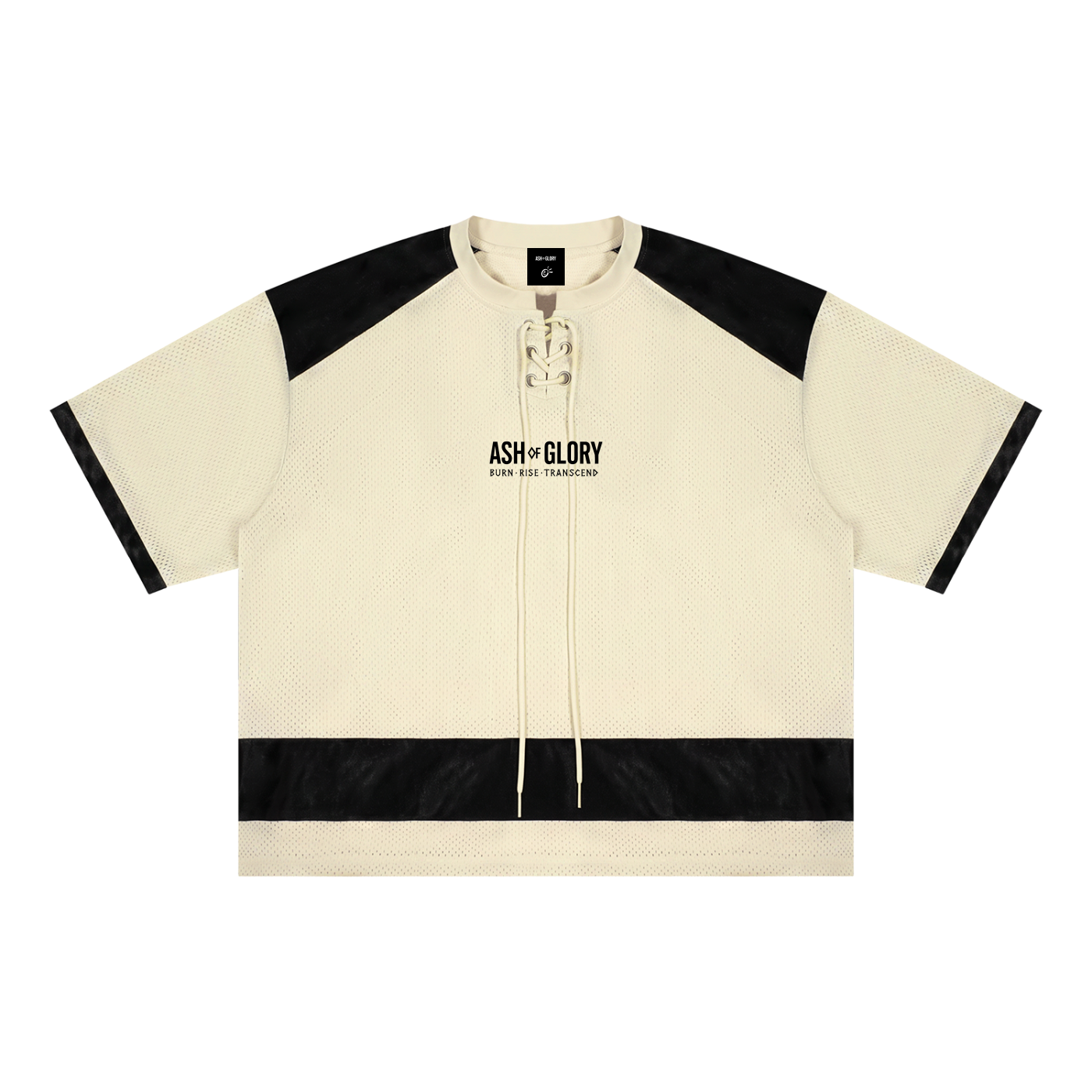 Unisex Raglan Sleeve Mesh Boxy