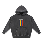 Snow Wash Fleece Oversize Hoodie