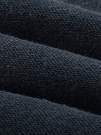 Snow Washed Raw Edge Cropped Sweatshirt - WOMEN