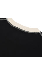 Contrast-Stitched Cotton T-Shirt