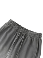 Vintage Washed Gradient Straight-Leg Sweatpants